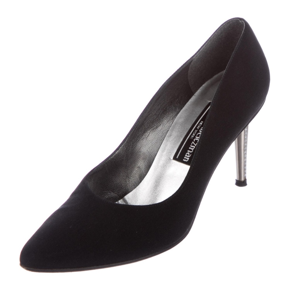 Stuart Weitzman Embellished Pointed-Toe Pumps - image 2